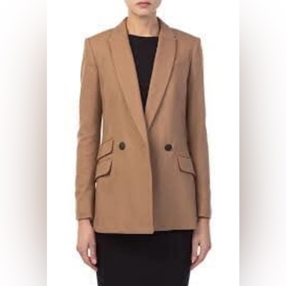 Rag & Bone Duke Double Breasted Blazer dark tan size 0
Duke Double-Breasted - Picture 3 of 6